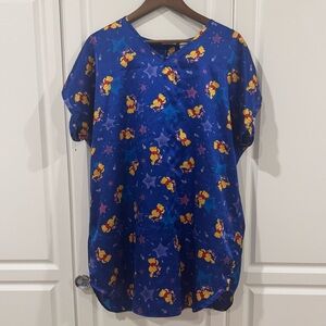 Blue Winnie the Pooh Night Gown